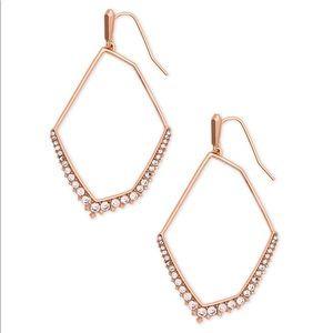 Kendra Scott Nell Rose Gold Earrings